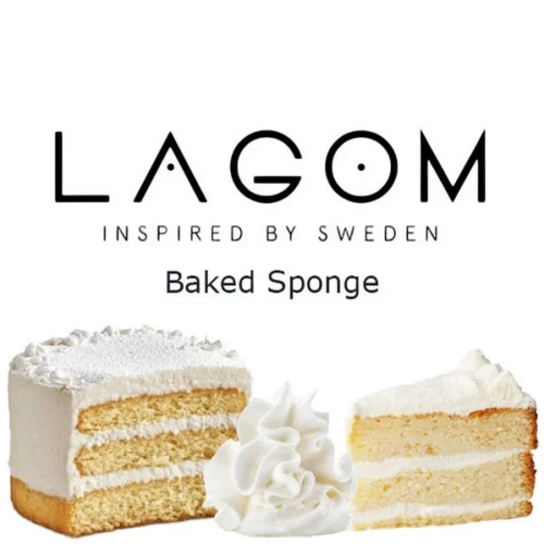 Табак Lagom Main Line Baked Sponge (Запеченный Бисквит) 40гр купить