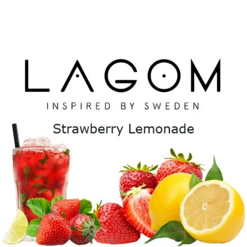 Табак Lagom Navy Line Strawberry Lemonade (Клубника Лимонад) 40гр купить