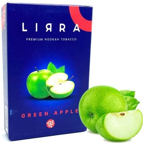 Табак Lirra Green Apple (Зелёное Яблоко) 50гр купить