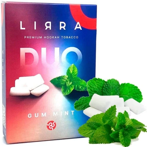 19818, Табак Lirra Gum Mint (Жвачка Мята) 50гр, , 89 грн., 19818-, , Табак Lirra 50 гр купить