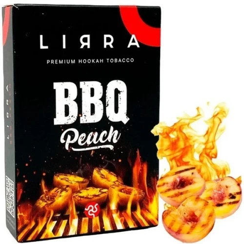 Табак Lirra BBQ Peach (Барбекю Персик) 50гр (ПОТЁКШИЙ) купить