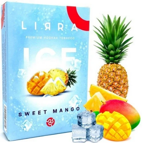 Табак Lirra Ice Sweet Mango (Сладкое Манго Лёд) 50гр (ПОТЁКШИЙ) купить