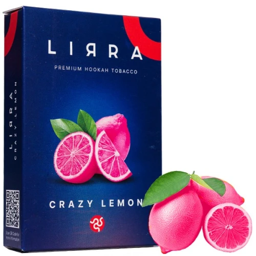 Табак Lirra Crazy Lemon (Безумный Лимон) 50гр (ПОТЁКШИЙ) купить