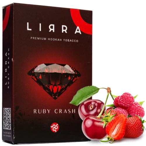 Табак Lirra Ruby Crash (Раби Краш) 50гр (ПОТЁКШИЙ) купить