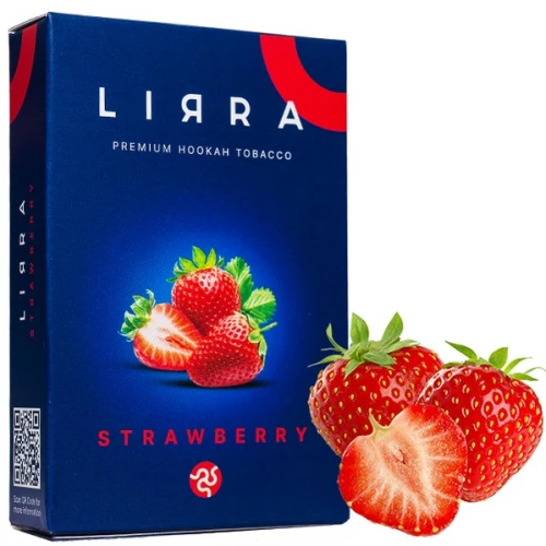 Табак Lirra Strawberry (Клубника) 50гр (ПОТЁКШИЙ) купить