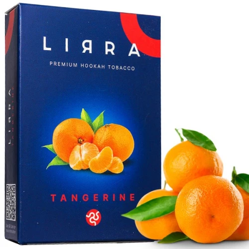 Табак Lirra Tangerine (Мандарин) 50гр (ПОТЁКШИЙ) купить