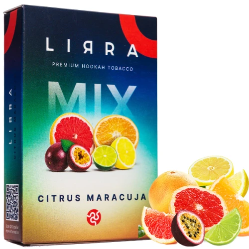 Табак Lirra Citrus Maracuja (Цитрус Маракуйя) 50гр купить