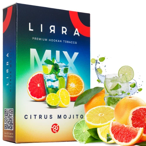 Тютюн Lirra Citrus Mojito (Цитрус Мохіто) 50гр купить