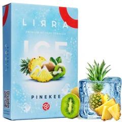 Табак Lirra Ice Pinekee (Лед Ананас Киви) 50гр купить