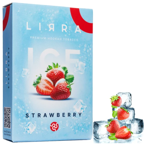 Табак Lirra Ice Strawberry (Лед Клубника) 50гр купить