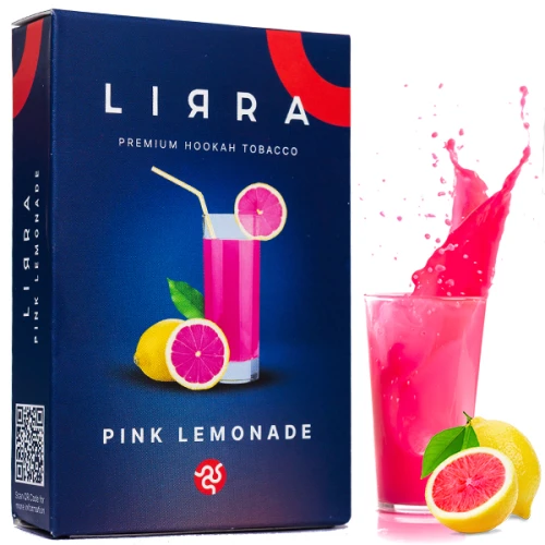 Тютюн Lirra Pink Lemonade (Рожевий Лимонад) 50гр купить