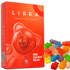 Табак Lirra Red Gummy Bear (Красные Желейные Мишки) 50гр купить