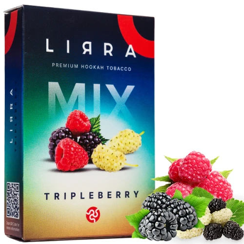 Табак Lirra Tripleberry (Трипберри) 50гр купить