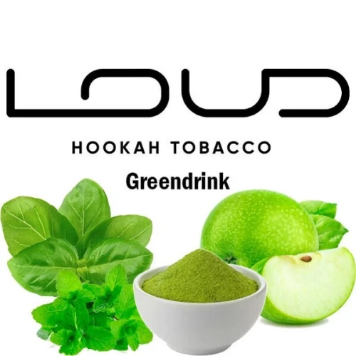 Табак Loud Strong GreenDrink (ГринДринк) 100гр купить