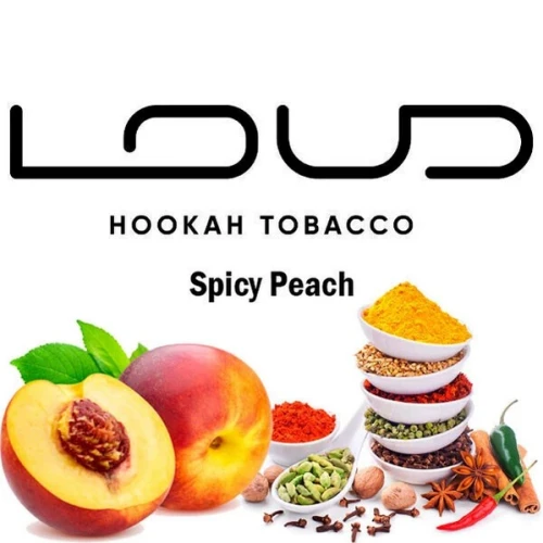 Табак Loud Light Spicy Peach (Спайси Персик) 50гр купить