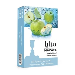 Табак Mazaya Frozen Green Apple (Фроузен Зелёное Яблоко) 50гр купить