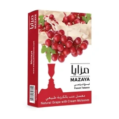 Табак Mazaya Grape With Cream (Виноград Виз Крем) 50гр купить