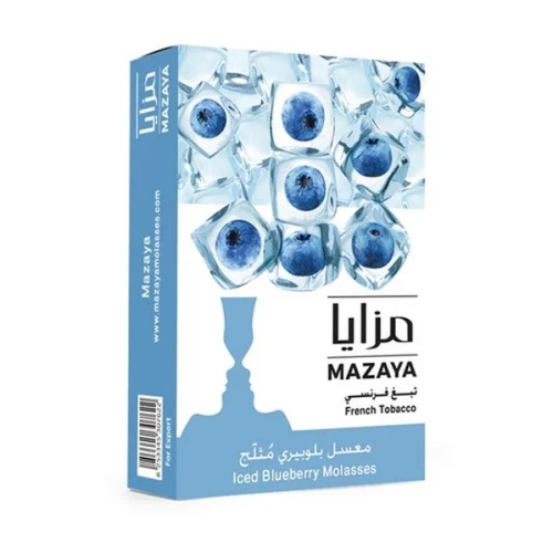 Тютюн Mazaya Iced Blueberry (Айсед Чорниця) 50гр купить
