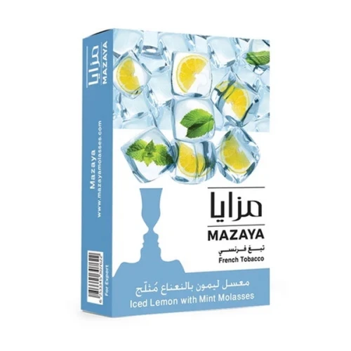 Табак Mazaya Iced Lemon With Mint (Айсед Лимон Виз Мята) 50гр купить