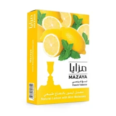 Табак Mazaya Lemon With Mint (Лимон Виз Мята) 50гр купить