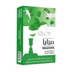 Табак Mazaya Mint With Cream (Мята Виз Крем) 50гр купить