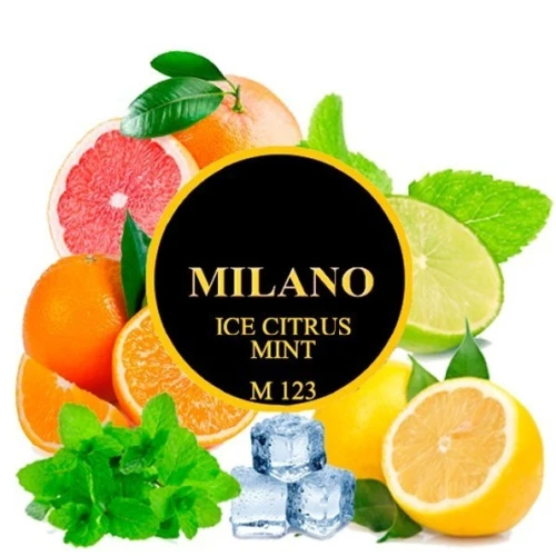Тютюн Milano M123 Ice Citrus Mint (Льод Цитрус М'ята) 50гр купить