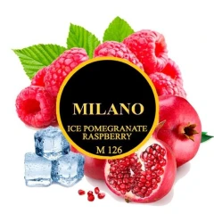 Табак Milano M126 Ice Pomegranate Raspberry (Гранат Малина Лед) 50гр купить