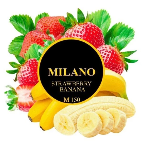 Табак Milano M150 Strawberry Banana (Клубника Банан) 50гр купить