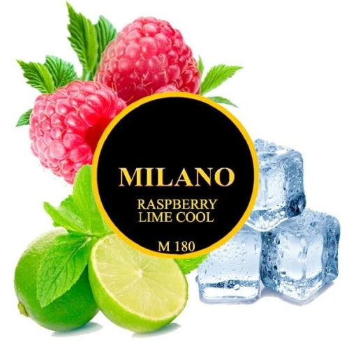 Табак Milano M180 Raspberry Lime Cool (Малина Лайм Лед) 50гр купить