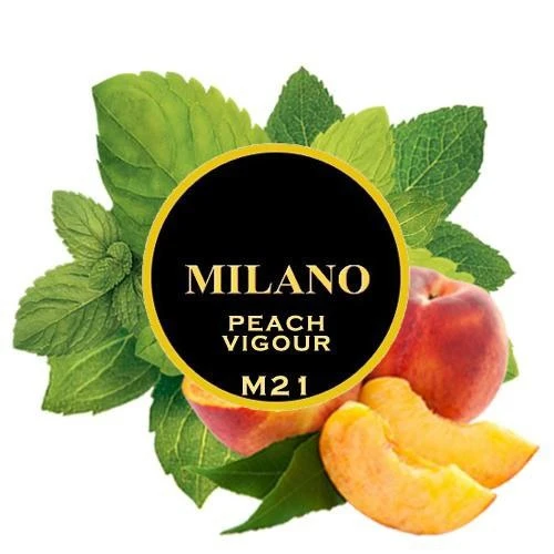 Тютюн Milano M21 Peach Vigour (Персик М'ята) 50гр купить