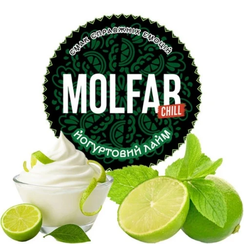 Табак Molfar Chill Line Йогуртовий Лайм (Йогуртовый Лайм) 200гр купить