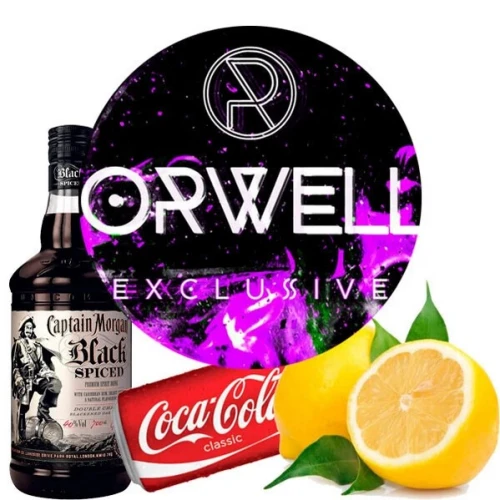 Тютюн Orwell Medium Line Bacardi Black (Ром Кола) 100гр купить