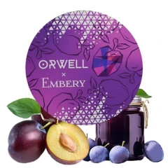 Табак Orwell x Embery Soft Line Plum Jam (Сливовый Джем) 100гр купить