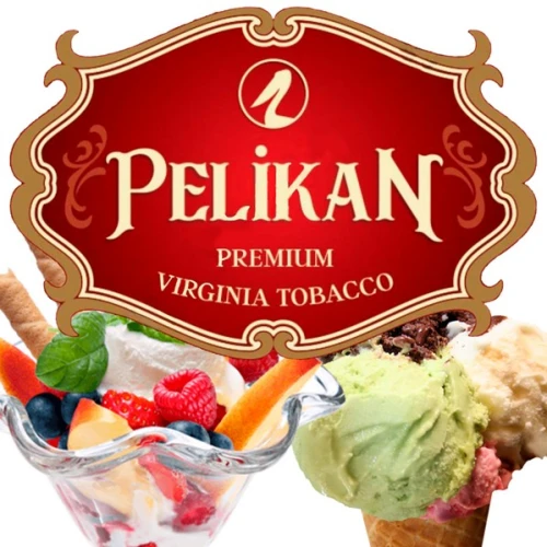 Тютюн Pelikan Ice Cream Mix Fruitty (Фруктове Морозиво) 50гр купить