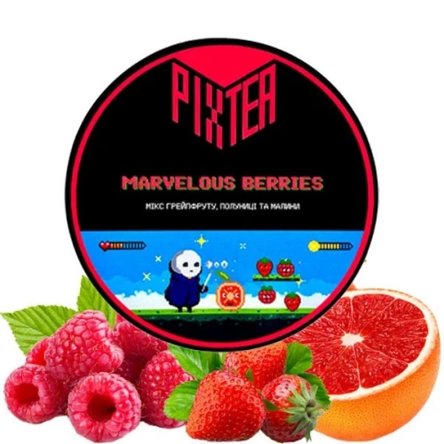 Бестабачная Смесь Pixtea Marvelous Berries (Марвелес Беррис) 100гр купить