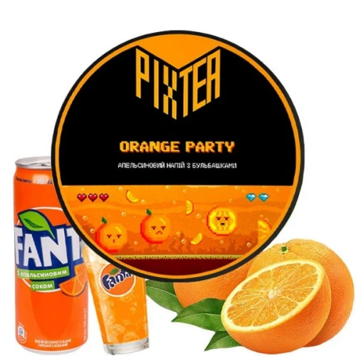 Безтютюнова Суміш Pixtea Orange Party (Апельсин Паті) 250гр купить
