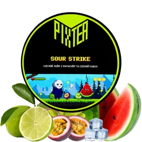 Безтютюнова Суміш Pixtea Sour Strike (Сауер Страйк) 250гр купить