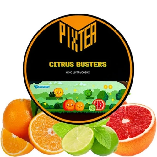 Безтютюнова Суміш Pixtea Citrus Busters (Цитрус Бастерс) 50гр купить