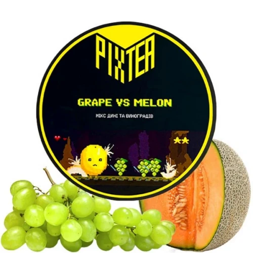 Бестабачная Смесь Pixtea Grape Vs Melon (Виноград Vs Дыня) 50гр купить