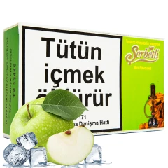 Табак Serbetli Ice Green Apple (Зеленое Яблоко Лед) 500гр купить
