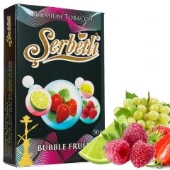 Тютюн Serbetli Bubble Fruit (Фруктовая Жуйка) 50гр купить