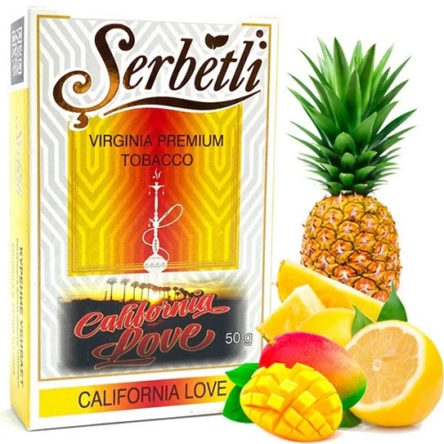 Тютюн Serbetli Califoria Love (Каліфорнія Кохання) 50гр купить