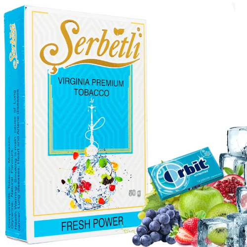 Тютюн Serbetli Fresh Power (Свіжа Сила) 50гр купить