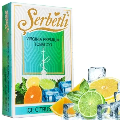 Тютюн Serbetli Ice Citrus Mint (Лід Цитрус М’ята) 50гр купить