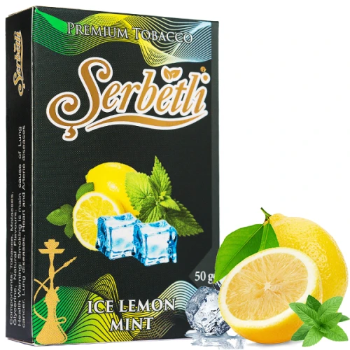 Табак Serbetli Ice Lemon Mint (Лед Лимон Мята) 50гр купить
