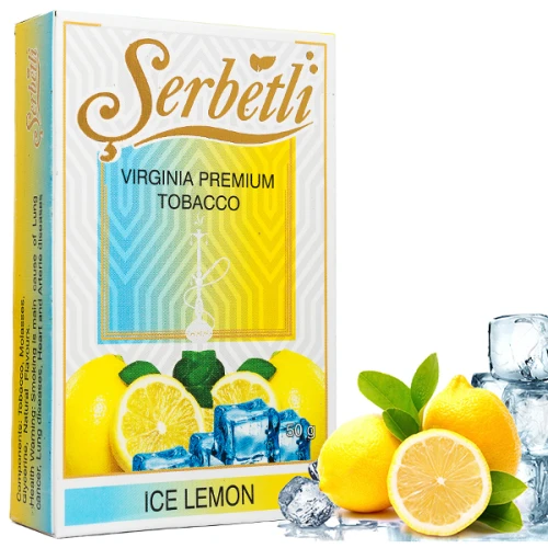 Тютюн Serbetli Ice Lemon (Лимон Лід) 50гр купить