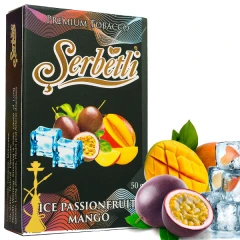 Тютюн Serbetli Ice Passion Fruit Mango (Маракуйя Манго Лід) 50гр купить