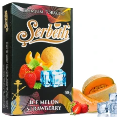 Тютюн Serbetli Ice Strawberry Melon (Полуниця Диня Лід) 50гр купить
