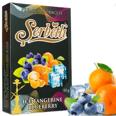 Тютюн Serbetli Ice Blueberry Tangerine (Лід Чорниця Мандарин) 50гр купить
