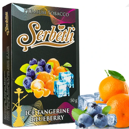 Табак Serbetli Ice Blueberry Tangerine (Лед Черника Мандарин) 50гр купить